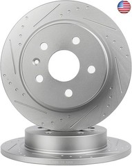 SCITOO Rear Disc Brake Rotors Kits Fit For Buick LaCrosse 2012-2016,For Buick