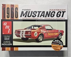 AMT 1966 Ford Mustang GT Fastback 1/25 Scale – New/Factory Sealed