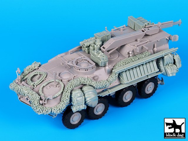 Black Dog 1/35 USMC LAV-R Recovery Vehicle Accessories Set (Trumpeter) T35118