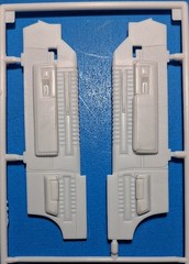 84 CADILLAC COUPE LOWRIDER – DOOR PANELS – REVELL 4991 – MODEL CAR KIT PARTS LOT