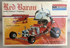 Monogram Red Baron with Fokker Triplane Vintage 1973 Sealed Collectors Condition