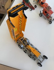 BUILT LOT 1970’s MONOGRAM MODELS S’COOL BUS CHERRY BOMB TJ TAXI GARBAGE TRUCK +