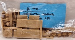 Verlinden Productions 1/35 Resin WW2 German Army Infantry Panzerfaust Boxes 1671