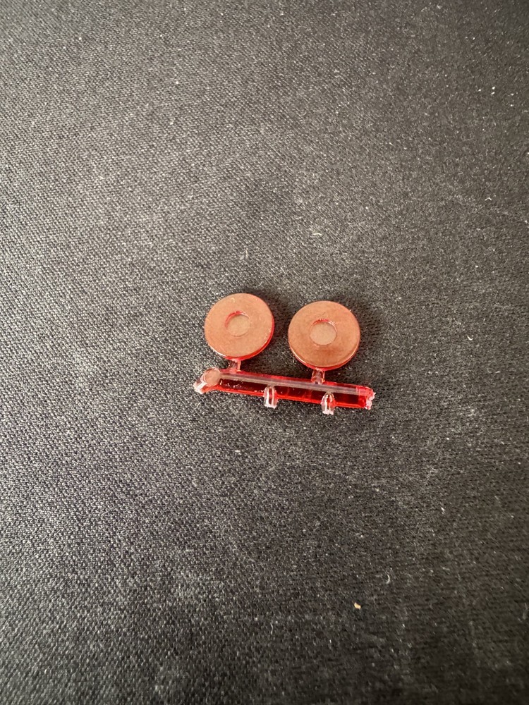 AMT 31838 1/25 57 Ford Fairlane Parts Kit Bash Red Clear Misc Lenses 2