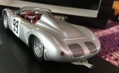 1/43 MINICHAMPS PORSCHE 718 RS 60, winner Water, silver, 1973, mint ++!
