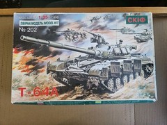 CKIO Model T-62A Tank No. 202 1/35 Scale Ukraine