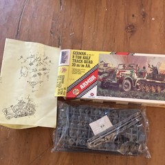 1/72 AHM Kits #552 German 8 Ton Half Track Quad 20mm AA. DMT