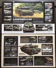 Tamiya 56020 1/16 Radio Control Leopard 2a6 Full-Option Kit