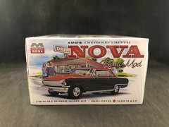 Moebius 1964 Chevrolet Chevy II Nova Resto Mod 1:25 Scale Plastic Model Kit 2321