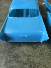 AMT 1/25 1957 CHEVY BEL AIR BODY AND RELATED PARTS STK A57T