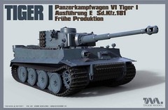Tiger 4901 1/35 Sd.Kfz.181 TIGER I 1942-1945 EARLY WW2 GERMAN HEAVY TANK