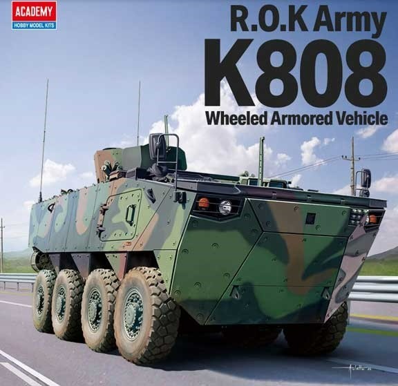 Academy 1/35 R.O.K. Army K808 Wheeled Armored Vehicle #13569 📌USA📌New Rel.