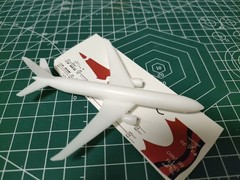 3D printing 1/700 American Boeing 777-300ER passenger aircraft Unpainted/1pc