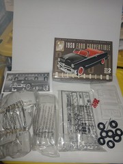 G2D NIOB complete AMT 1950 Ford Convertible 1/25 Special Edition Car Model KIT