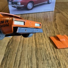 Built Model Car, 1967 Chevy Camaro Vintage Style short track Race Car, 1/25