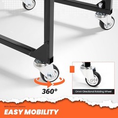 Engine Cradle Stand w/Wheels Compatible with Chevy Chevrolet Small Block &