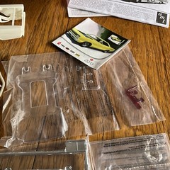 AMT ’65 Ford Galaxie 500XL 3-in-1 Kit Stock Car INCOMPLETE Missing Decals