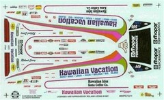 Slixx 1211 Hawaiian Vacation Daytona F/C-Gordie Bonin drag decal