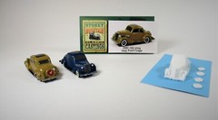 New! SMC-GG-1014 1935 Ford Coupe 2 Door HO-1/87 Scale White Resin Kit unfinished