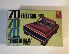RARE AMT 1970 CHEVROLET FLEETSIDE CHEVY BEAST Of BAJA UNBUILT Model kit Y733