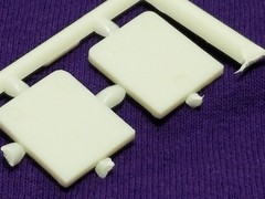 Diamond REO Truck Tractor FRONT MUD FLAPS GUARDS for 1:25 AMT Model Kit