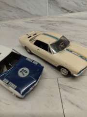 LOT OF 2 VINTAGE 67/69s? 1/25 SCALE CORVAIR JUNKYARD PARTS CARS