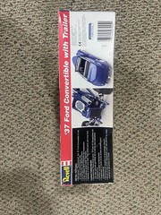 Revell 37 Ford Convertible and Trailer 1937 AMT MPC Monogram