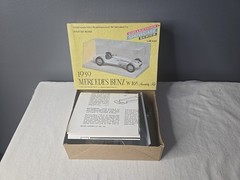 Renwall Collectors Showcase 1939 Mercedes-Benz W163 1:48 Model Assembly Kit Nice