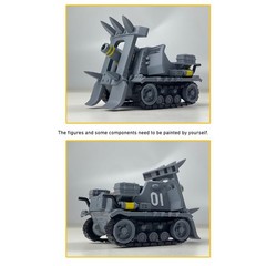 HiPlay XINSHI MODEL Plastic Model Kits:Metal Slug X: Land Seek Truck / Tank Gift