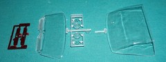 ’69 Camaro Revell 1/12 Clear Windshield Rear Window Lenses Tailights BEAUTIFUL