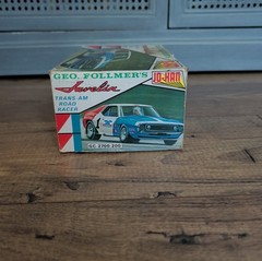 Vintage Jo-Han Geo Folmers Trans Am AMC Javelin 1/25 Scale Model Kit