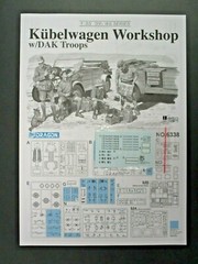 Dragon 1/35 Scale Kubelwagen Workshop Decals & Directions from Kit No. 6338