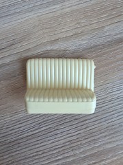 Vintage Hubley Model Metal Plastic Front Seat