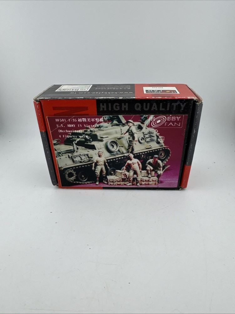 Hobby Fan 1/35 HF-501 US Army (Mechanized) (Vietnam War) – 4 Figures