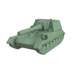 SSMODEL 1/350 Military Model Kit Soviet SU-85A 85mm D-5S Tank Destroyer