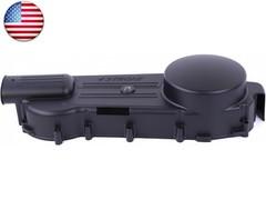 Mokuo Crankcase Left Side Drive Cover for GY6 150cc Scooter Moped ATV Quad Bike