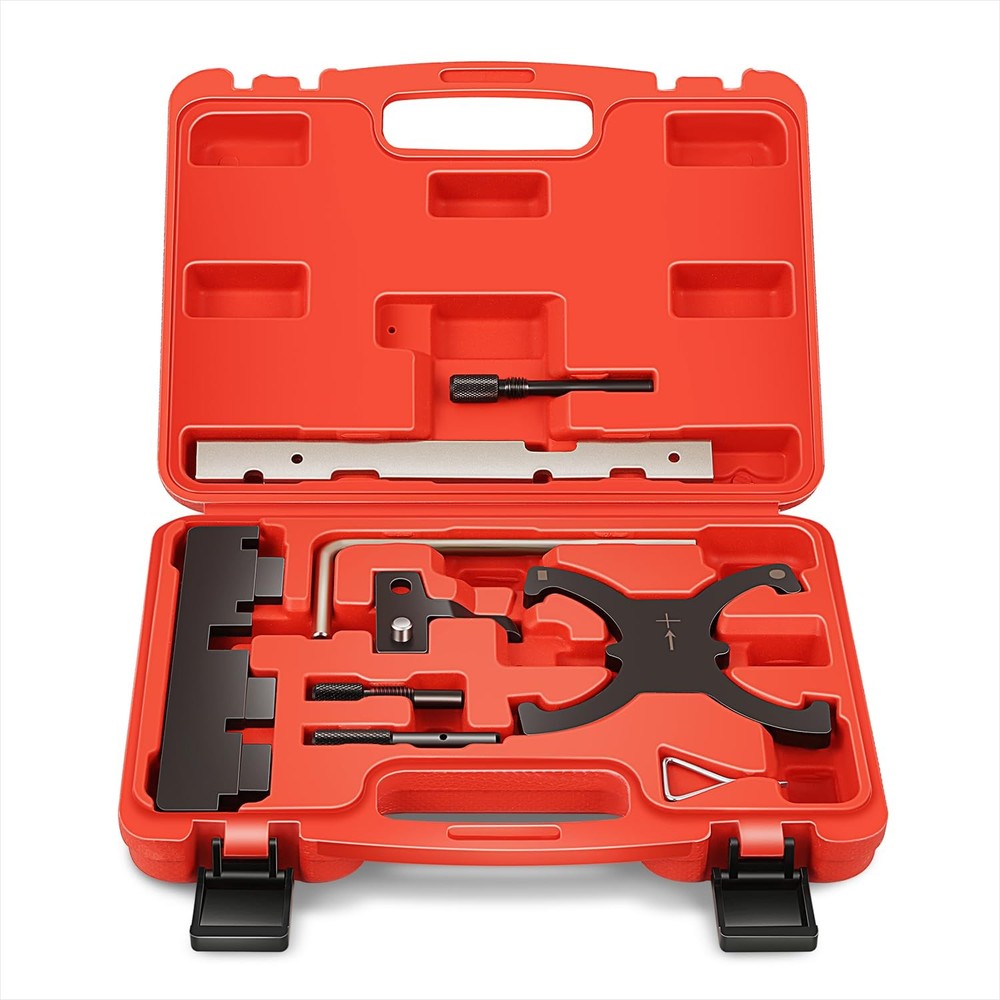 Dna Motoring 9Pcs Engine Timing Tool Engine Camshaft Belt Timing Locking Tools