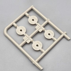 Moebius Models 1/25 1961 Pontiac Ventura Parts Kitbash Wheel Backing Plates