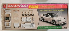 AMT Snap Fast Dodge Stealth Twin Turbo Model Car Kit 1:25 Scale NEW