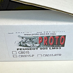 Proto Slot – Slot car body kit CB015-P Peugeot 905 LM93
