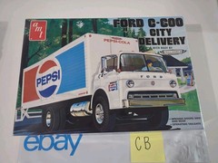 AMT 1:25 Scale Ford C-600 City Delivery Pepsi-Cola Boxed Model Kit