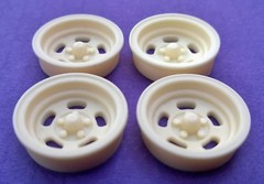 Resin 1/25 15″ Dodge Lil’ Red Express Truck 5 Slot Wheels – Mopar