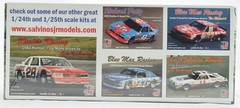 Salvino JR Models “Hardee’s” Cale Yarbororough ’83 Pontiac LeMans 1/24 Model Kit