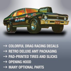 1972 Chevy Nova SS Pro 125 Scale Model Kit