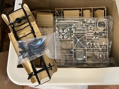 Revell Rolls-Royce, 1934 Phantom II Continental, 1:16 Model kit PARTIALLY BUILT