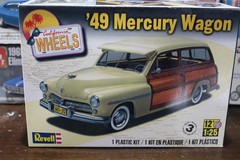 Revell 49 Mercury Wagon Sealed Inside 1/25
