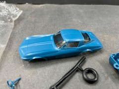 AMT t103 Corvette Vette Showrod vintage model 1/43 McM Damaged.