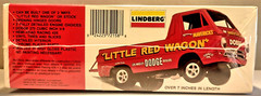 LINDBERG “LITTLE RED WAGON” SIGNED BILL GOLDEN 1/25 MODEL NEW FACTORY SEALED!