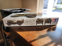 NIOBOX 1/35 Tamiya US Jeep Willys MB 1/4 ton 4X4 Truck w/ Driver 35219
