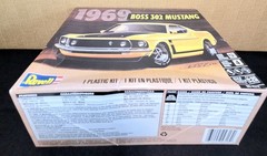 Revell 1969 Boss 302 Mustang Model Kit 1:25 Muscle Car 85-4313 Unbuilt Open Box